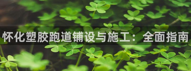 尊龙凯时不给提款：怀化塑胶跑道铺设与施工：全面指南