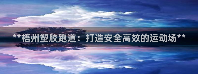尊龙凯时登入首页：**梧州塑胶跑道：打造安全高效的运