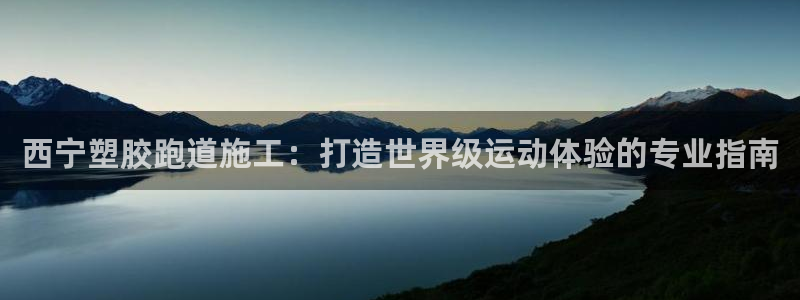 尊龙官方app下载：西宁塑胶跑道施工：打造世界级运动