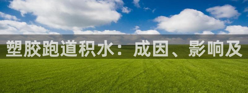 尊龙凯时老板：塑胶跑道积水：成因、影响及